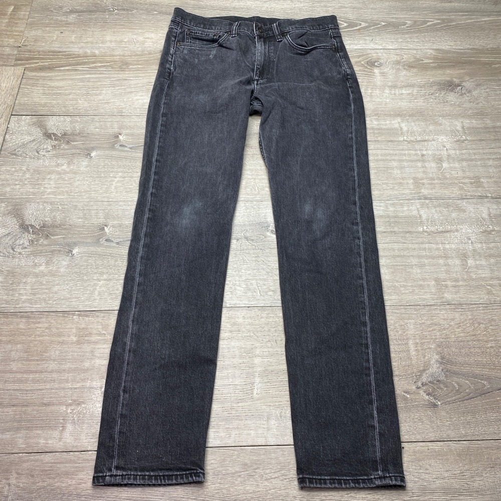 Rag & Bone Jeans Fit‎ 2 Slim Mens 31x32 Washed Black Cotton Blend Denim Pants